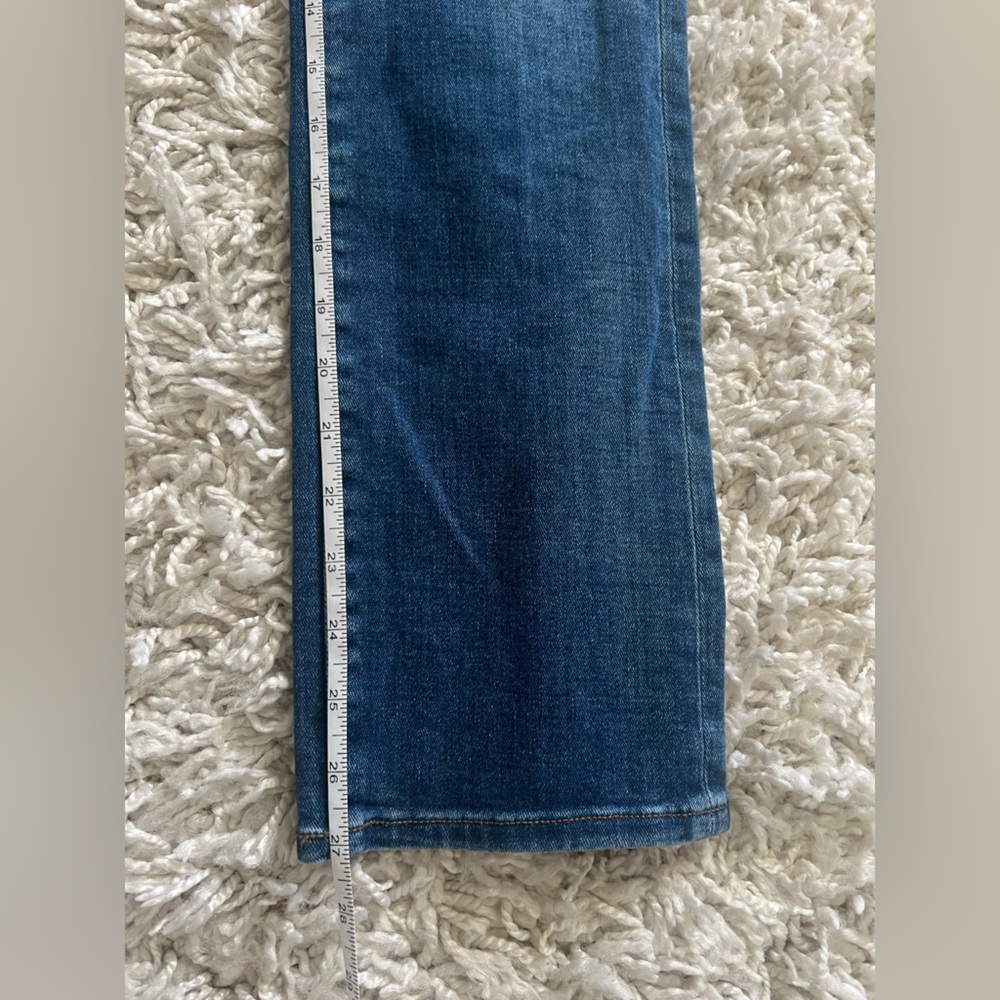 Like New Lucky brand high rise straight Zoe jeans 2/26 full length - Picture 5 of 8